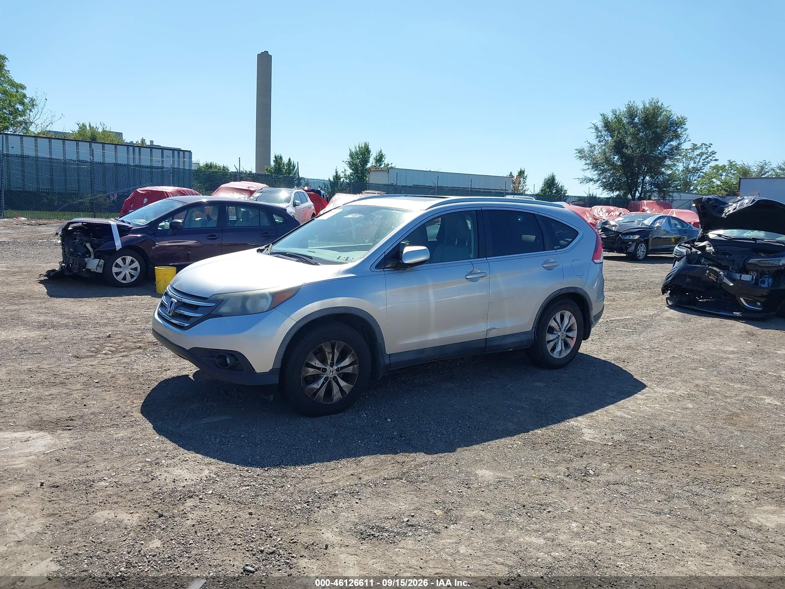 2012 HONDA CR-V EX-L — I2