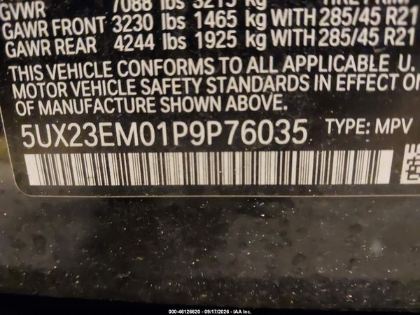 2023 BMW X7 XDRIVE40I — I9