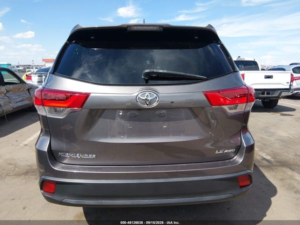 2019 TOYOTA HIGHLANDER LE PLUS — I119