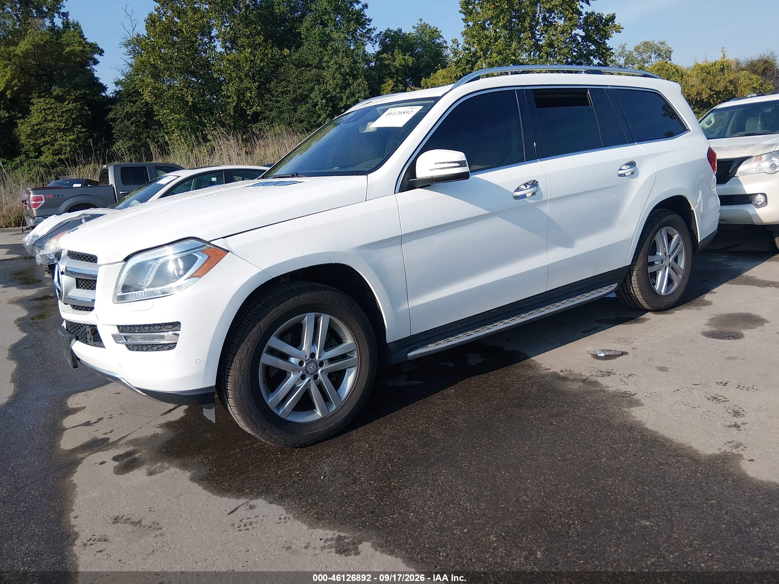 2016 MERCEDES-BENZ GL 450 4MATIC — I2