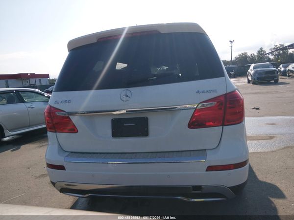 2016 MERCEDES-BENZ GL 450 4MATIC — I119