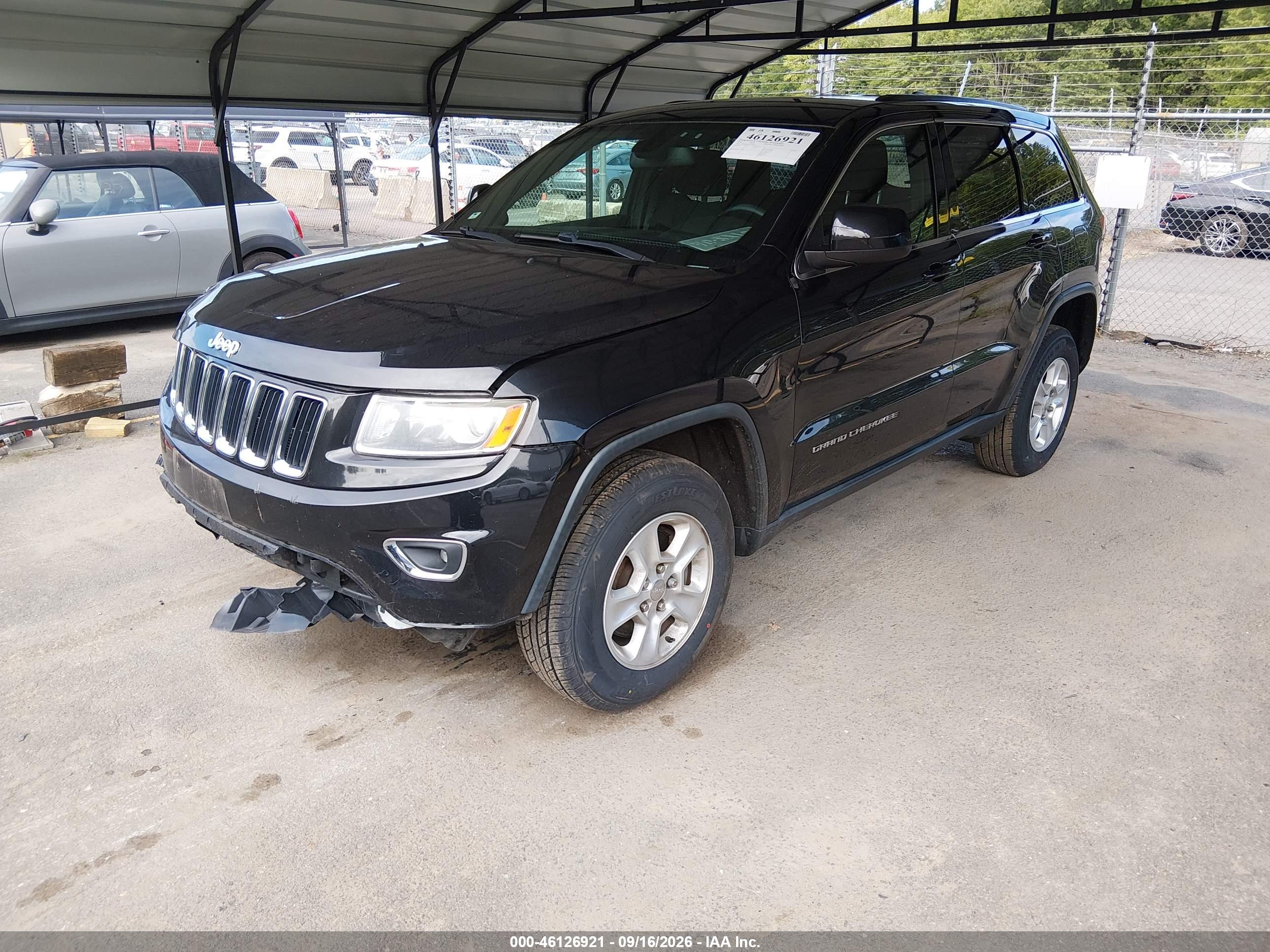 2016 JEEP GRAND CHEROKEE LAREDO — I2