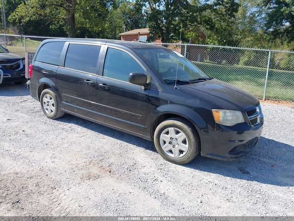 2012 DODGE GRAND CARAVAN SE/AVP — I1