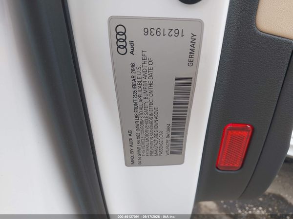 2024 AUDI A5 SPORTBACK — I9