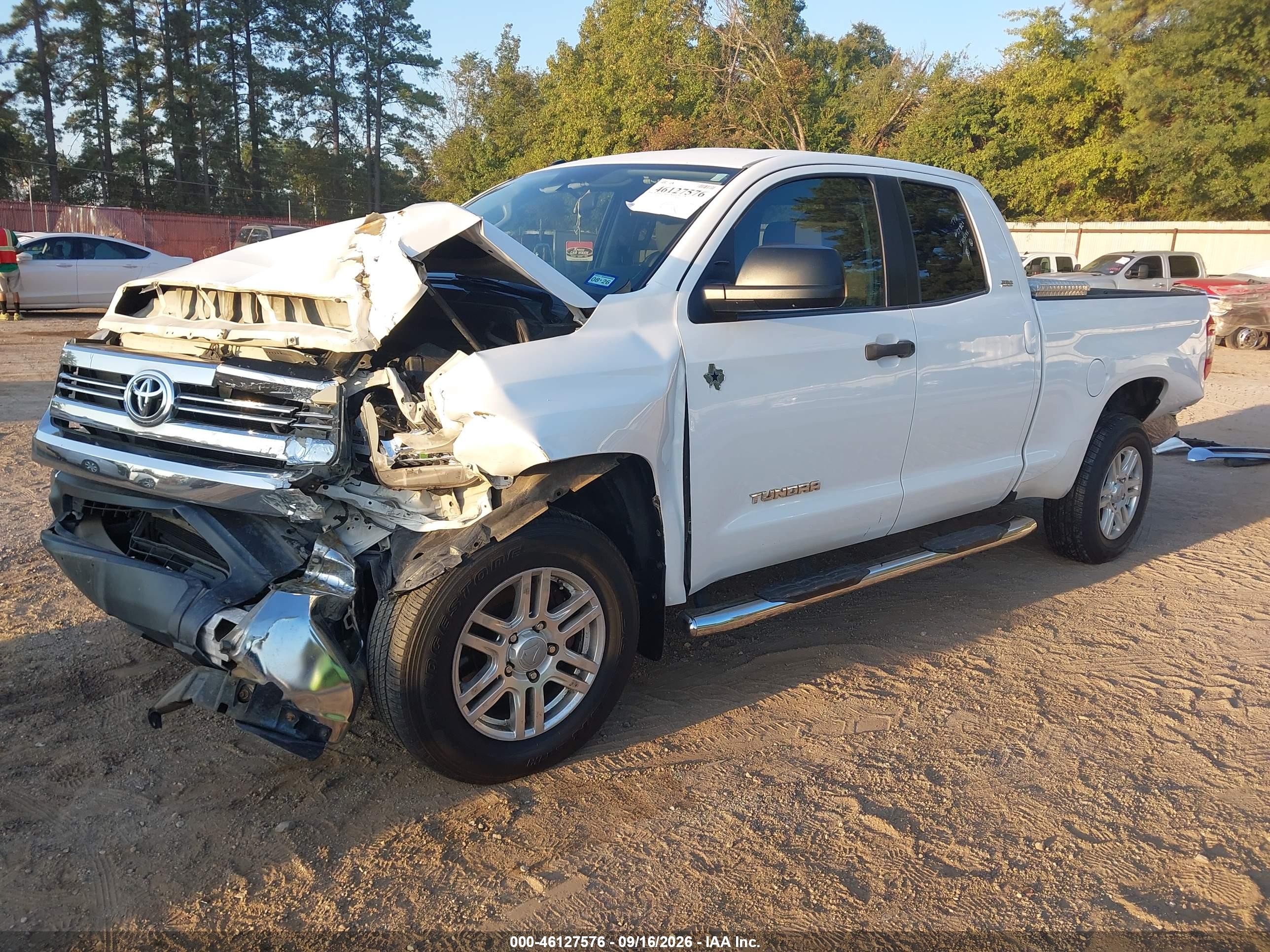 2016 TOYOTA TUNDRA SR5 4.6L V8 — I2