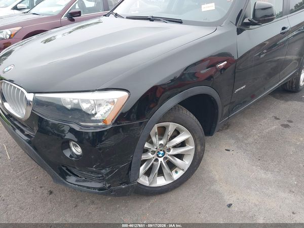 2017 BMW X3 XDRIVE28I — I6