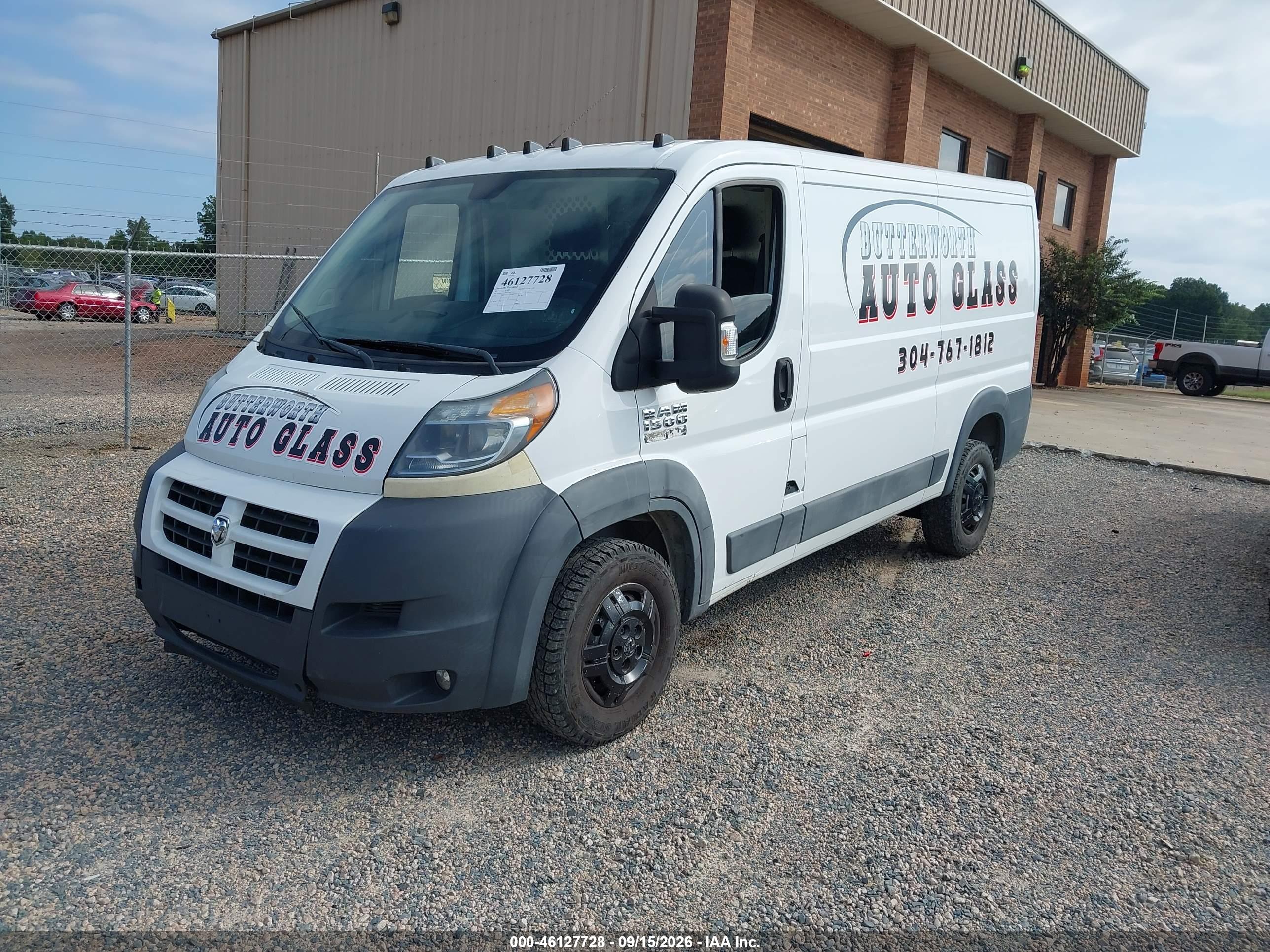 2017 RAM PROMASTER 1500 LOW ROOF 136 WB — I2