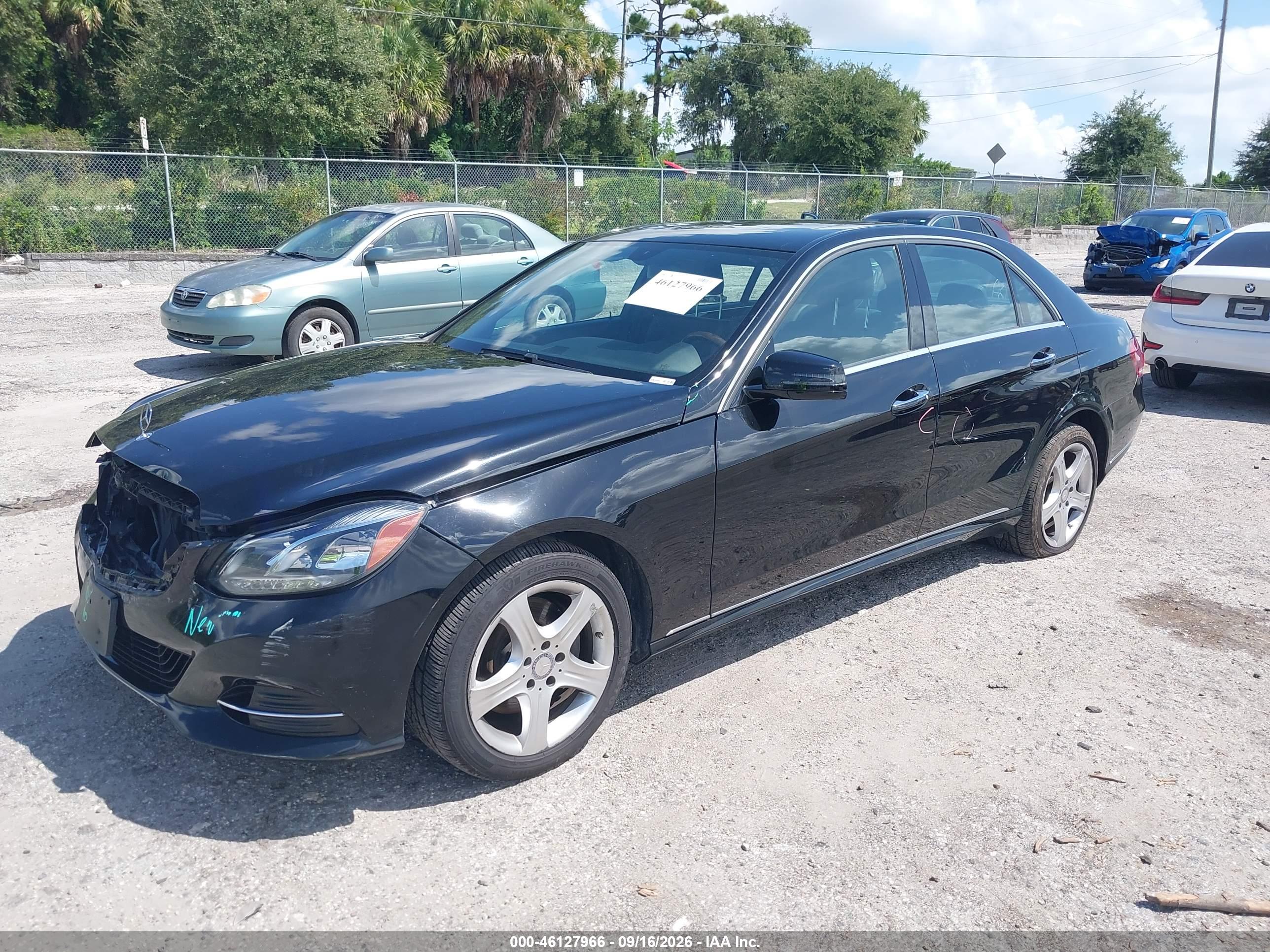2014 MERCEDES-BENZ E 350 4MATIC — I2