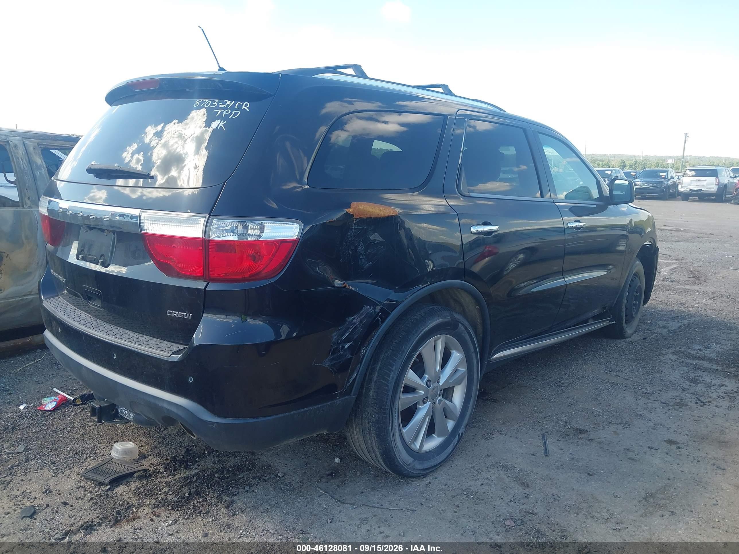 2013 DODGE DURANGO CREW — I4