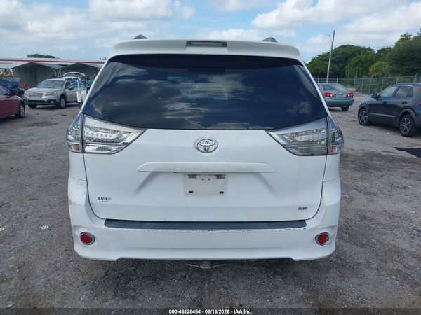 2012 TOYOTA SIENNA SE 8 PASSENGER — I119