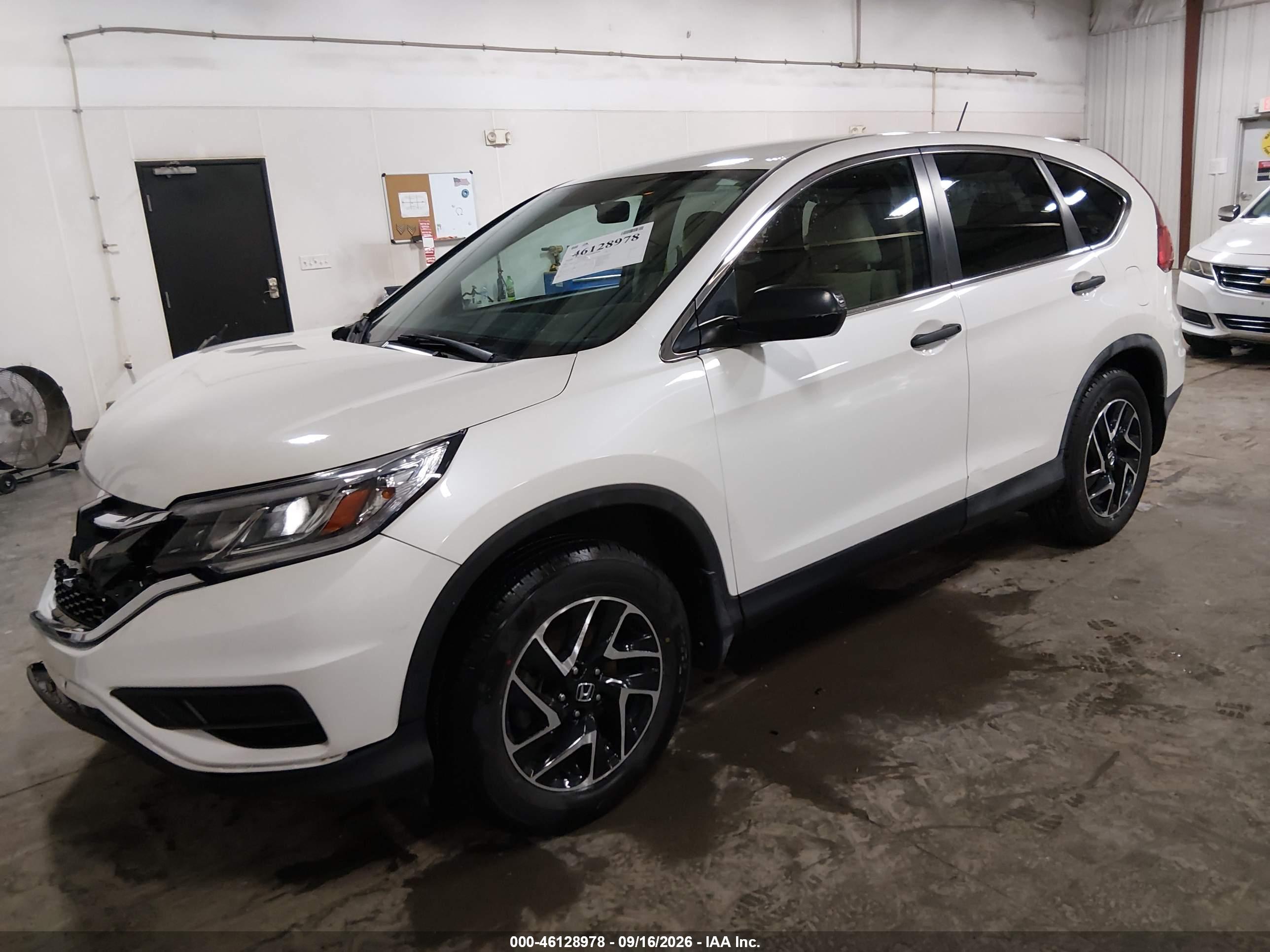 2016 HONDA CR-V SE — I2