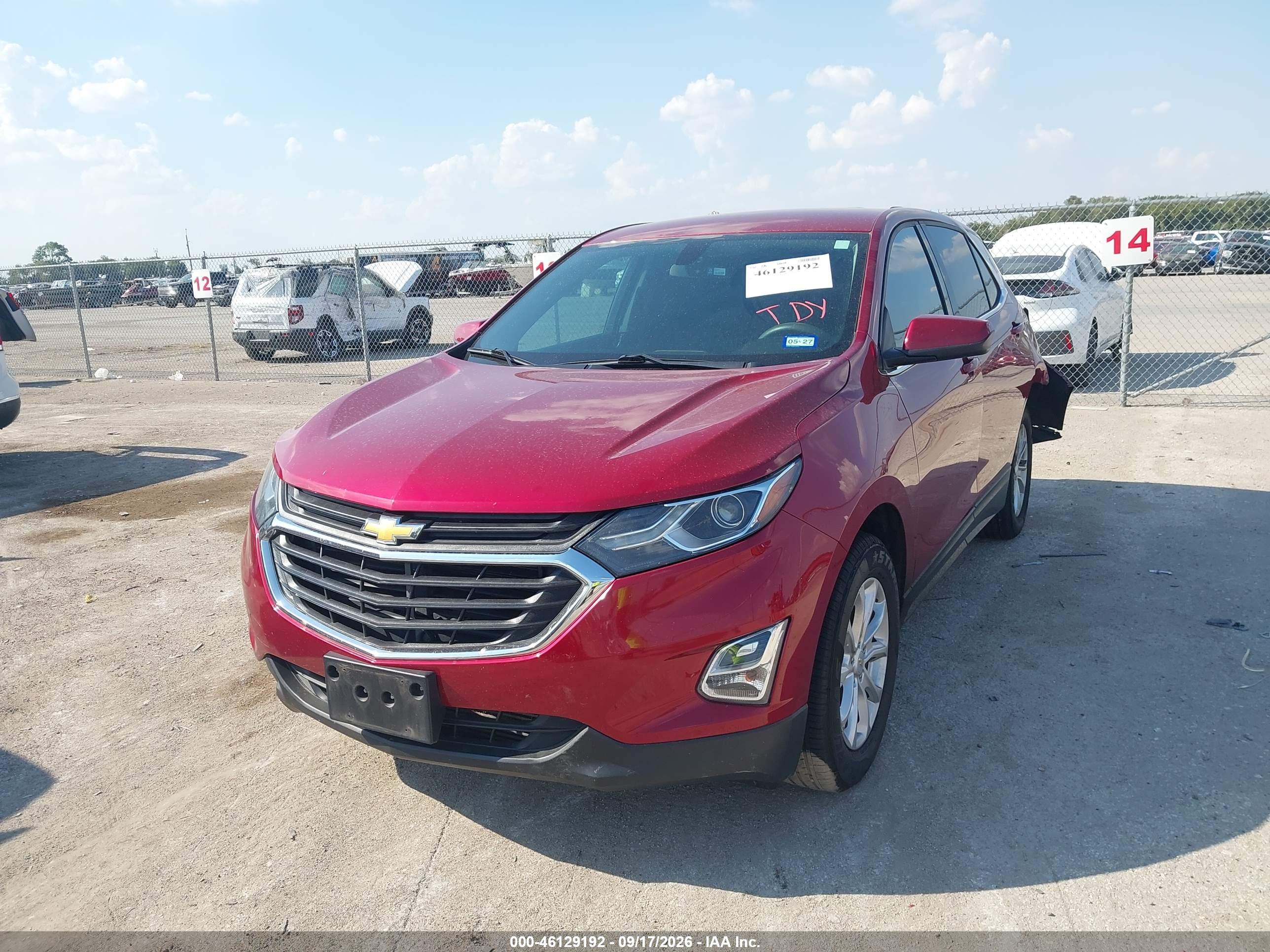 2018 CHEVROLET EQUINOX LT — I2