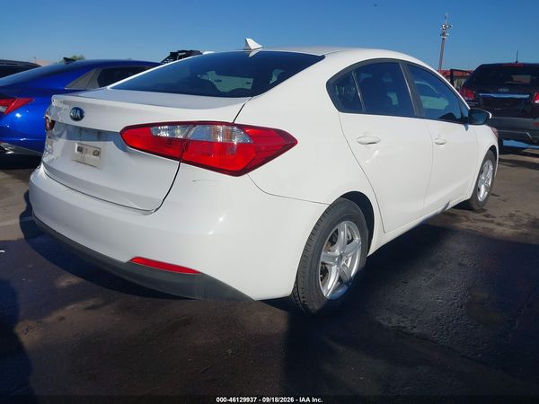 2016 KIA FORTE LX — I4