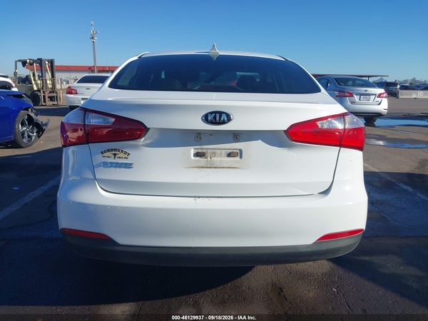 2016 KIA FORTE LX — I119