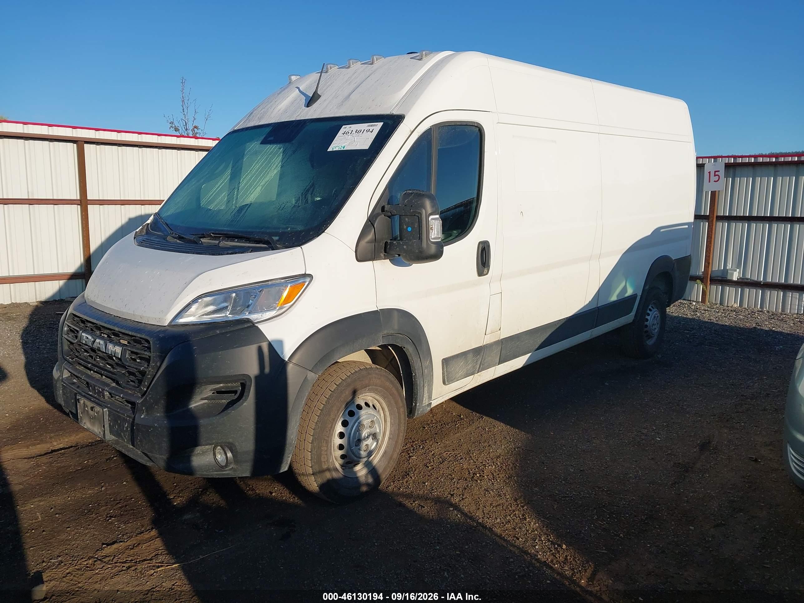 2025 RAM PROMASTER 2500 — I2