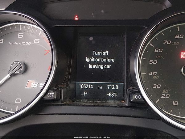 2015 AUDI S5 3.0T PREMIUM PLUS
