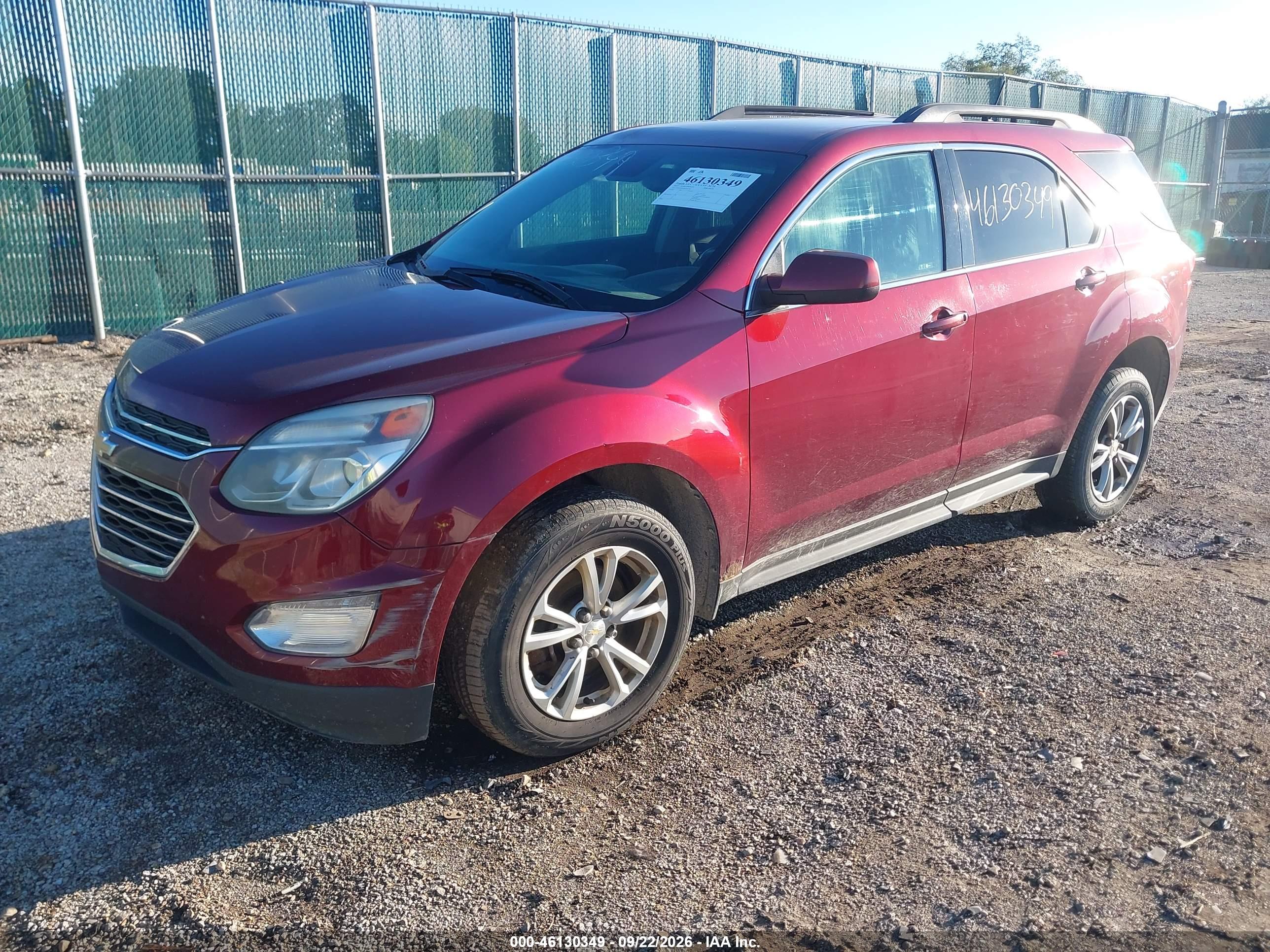 2017 CHEVROLET EQUINOX LT — I2