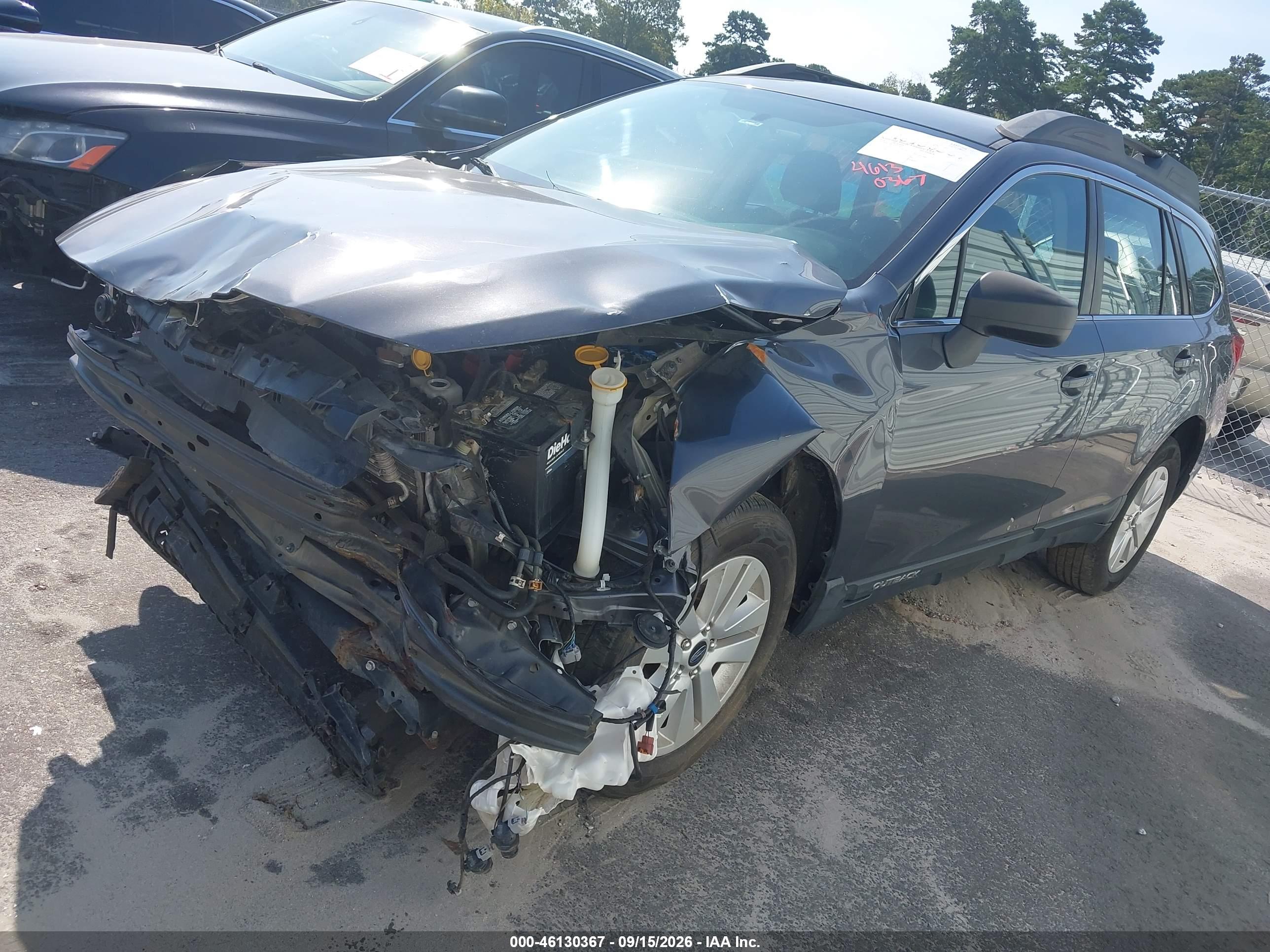 2018 SUBARU OUTBACK 2.5I — I2