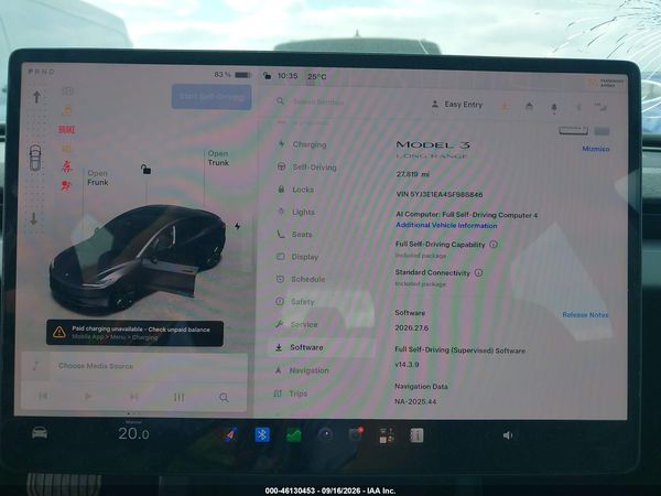 2025 TESLA MODEL 3 — I132