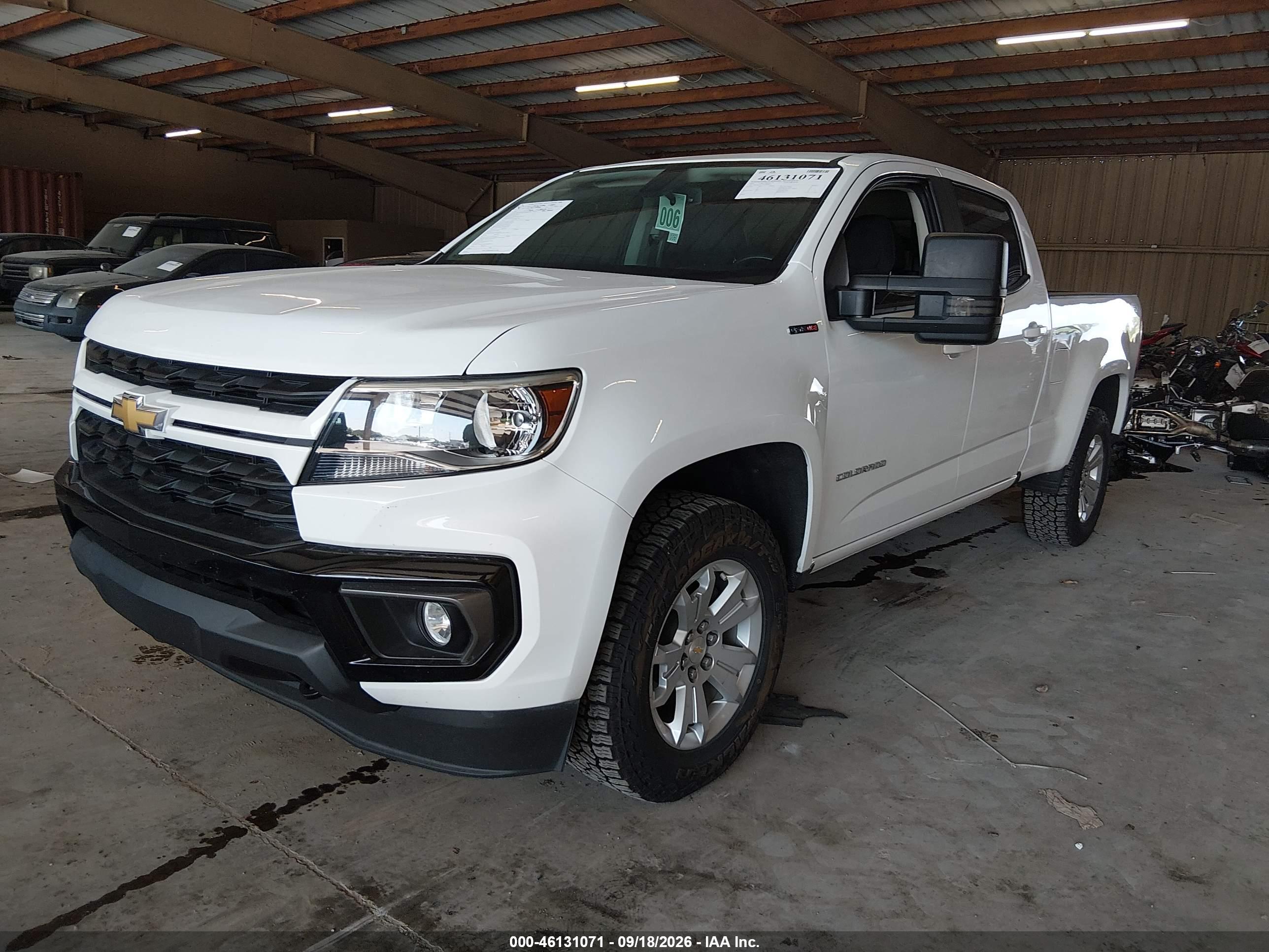 2022 CHEVROLET COLORADO 4WD  LONG BOX LT — I2