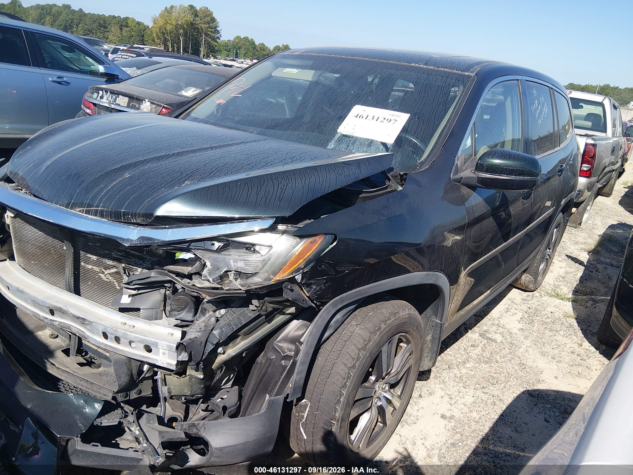 2018 HONDA PILOT EX-L — I2