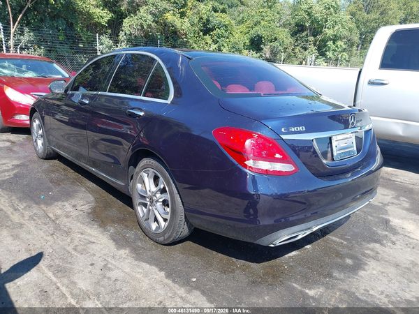 2017 MERCEDES-BENZ C 300 4MATIC — I3