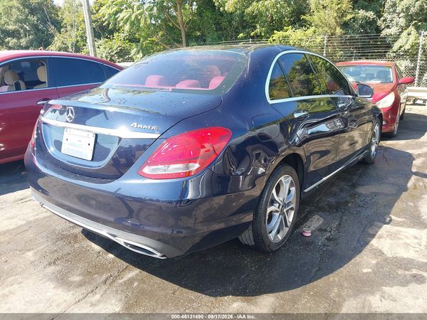 2017 MERCEDES-BENZ C 300 4MATIC — I4