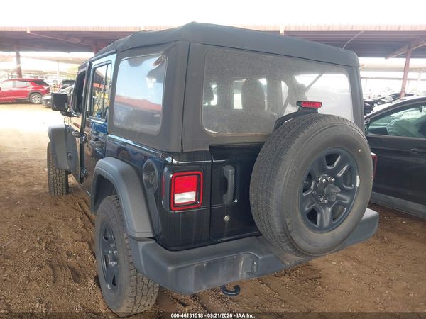 2022 JEEP WRANGLER UNLIMITED SPORT 4X4 — I3