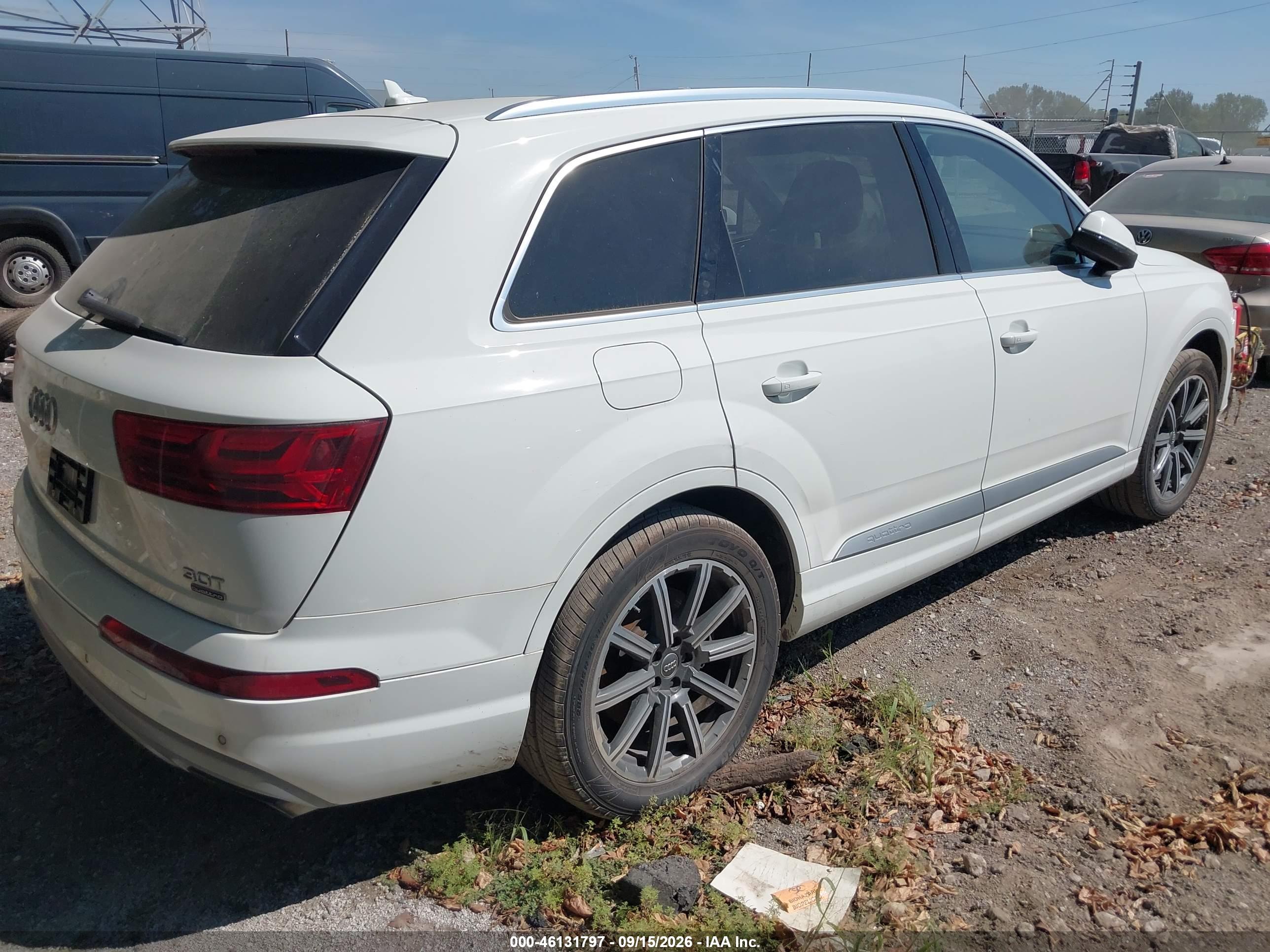 2017 AUDI Q7 3.0T PREMIUM — I4