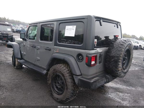 2019 JEEP WRANGLER UNLIMITED SPORT S 4X4 — I3