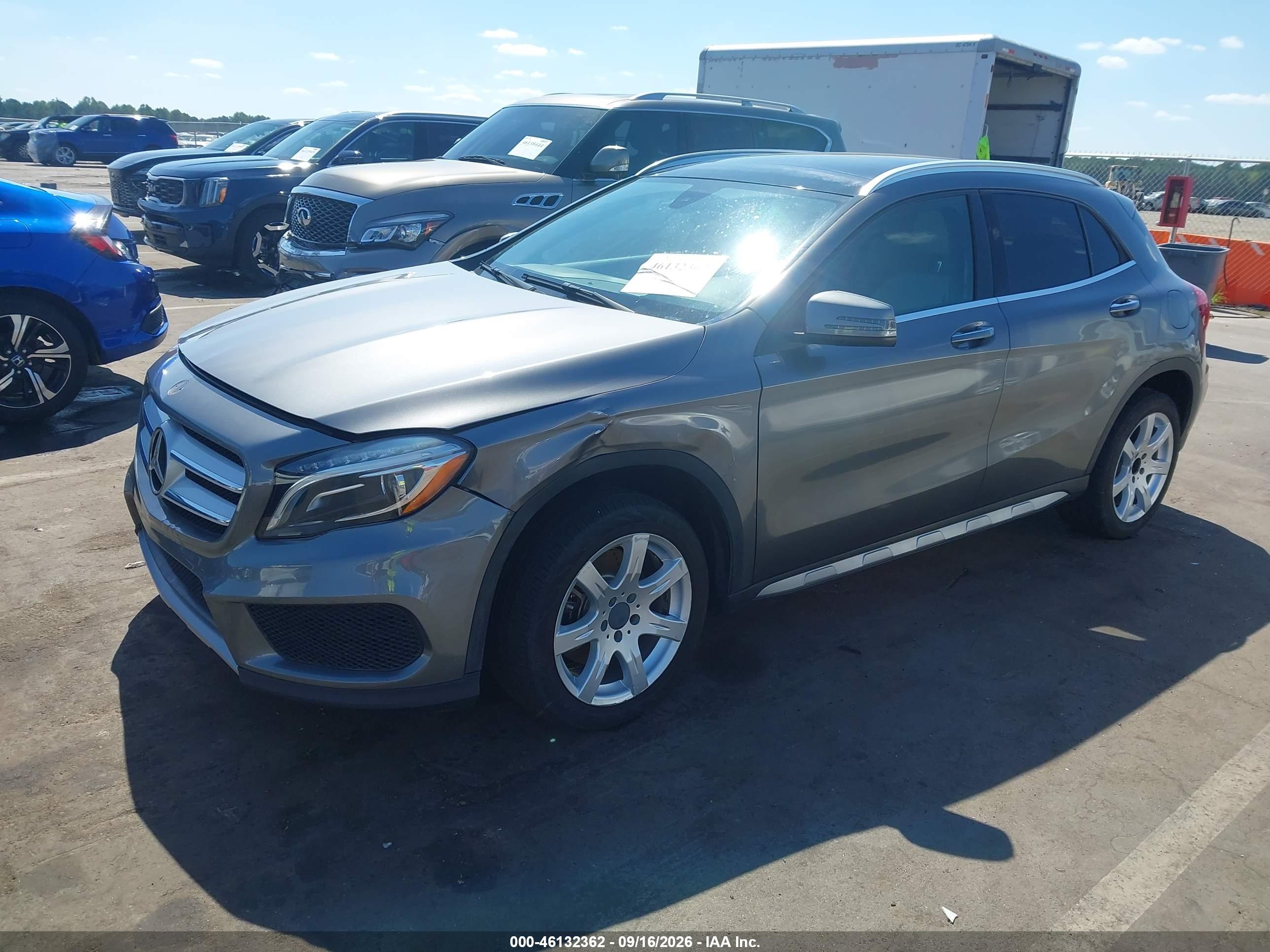 2016 MERCEDES-BENZ GLA 250 GLA250 — I2