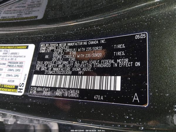 2025 LEXUS NX 350H PREMIUM — I9