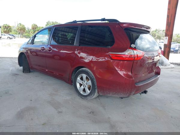 2015 TOYOTA SIENNA LE 8 PASSENGER — I3