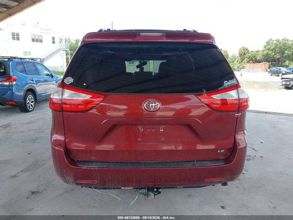 2015 TOYOTA SIENNA LE 8 PASSENGER — I119