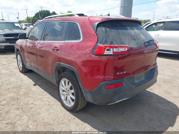 2017 JEEP CHEROKEE LIMITED 4X4 — I3