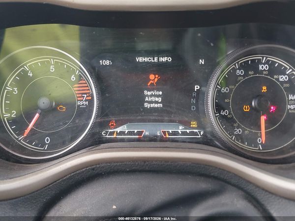 2017 JEEP CHEROKEE LIMITED 4X4 — I7