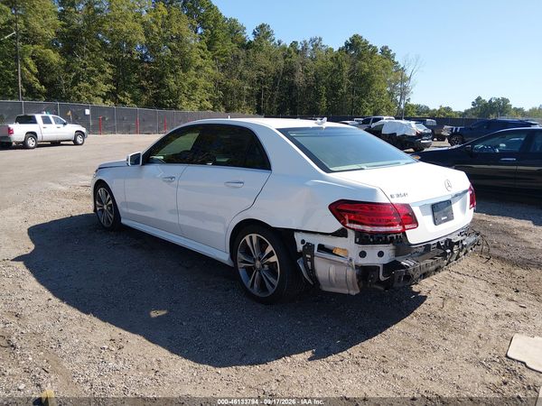 2016 MERCEDES-BENZ E 350 E350 — I3