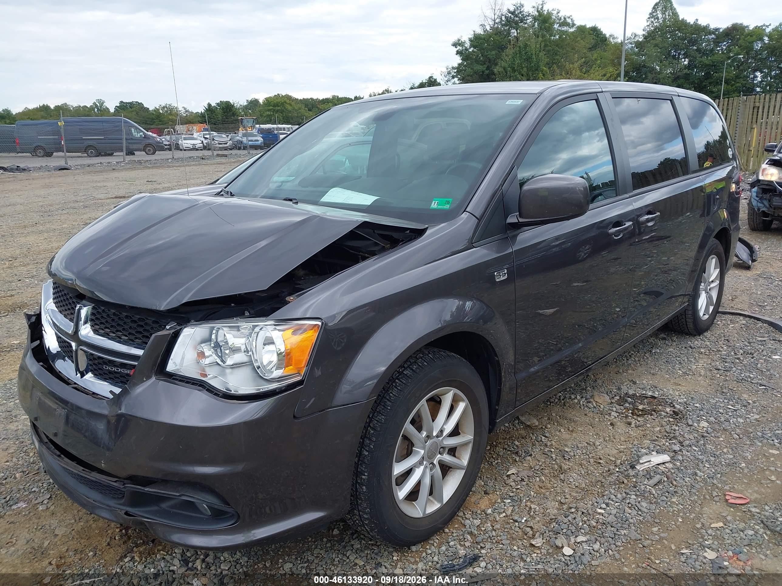 2019 DODGE GRAND CARAVAN — I2
