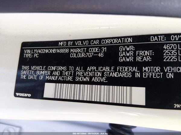 2017 VOLVO S60 INSCRIPTION T5 — I9