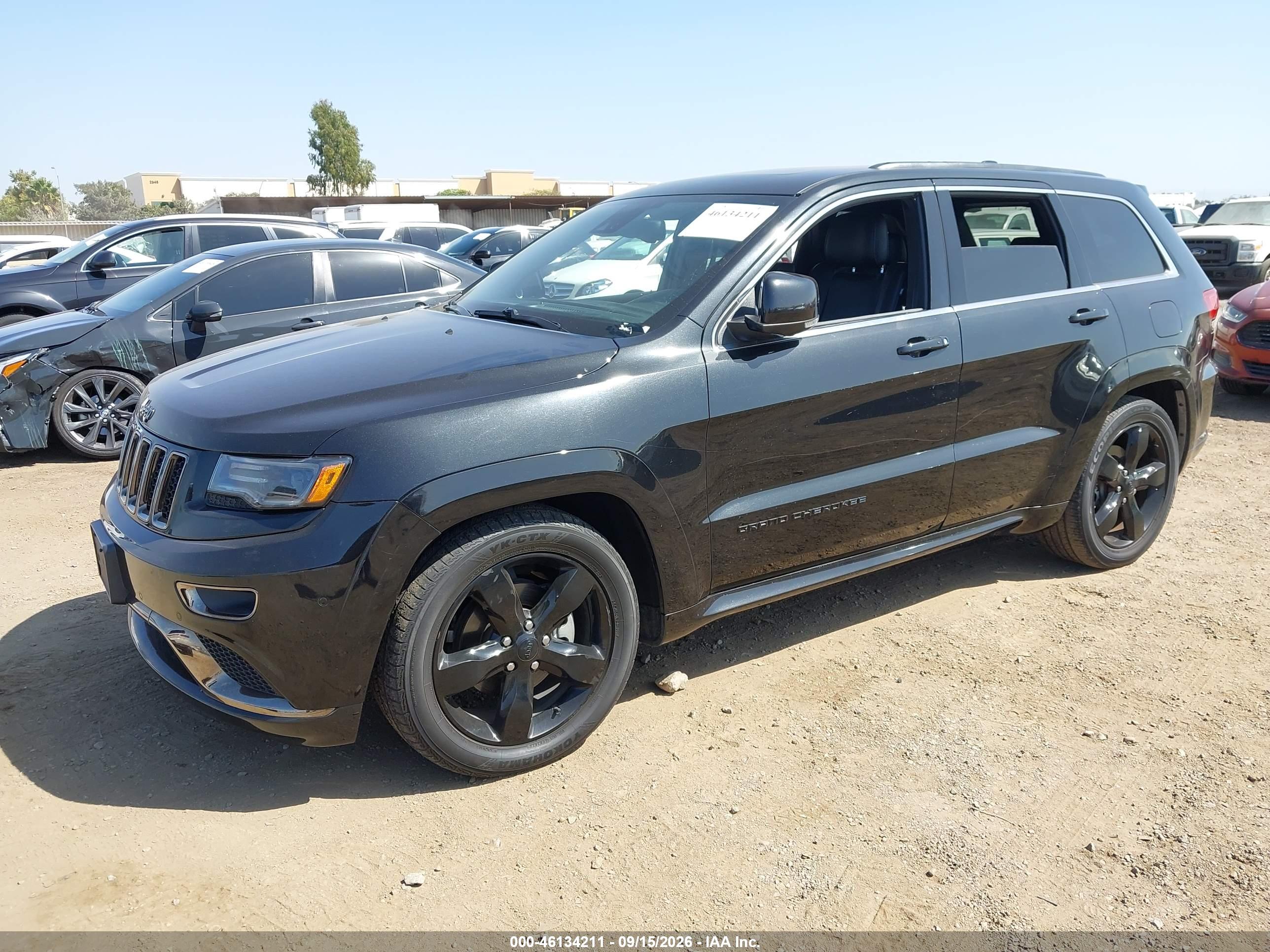 2016 JEEP GRAND CHEROKEE OVERLAND — I2