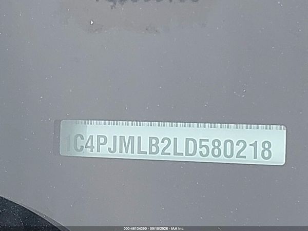 2020 JEEP CHEROKEE LATITUDE PLUS 4X4 — I9