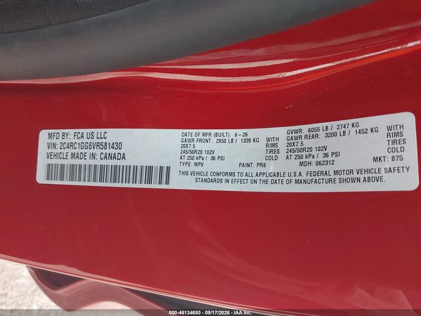 2027 CHRYSLER PACIFICA Limited — I9