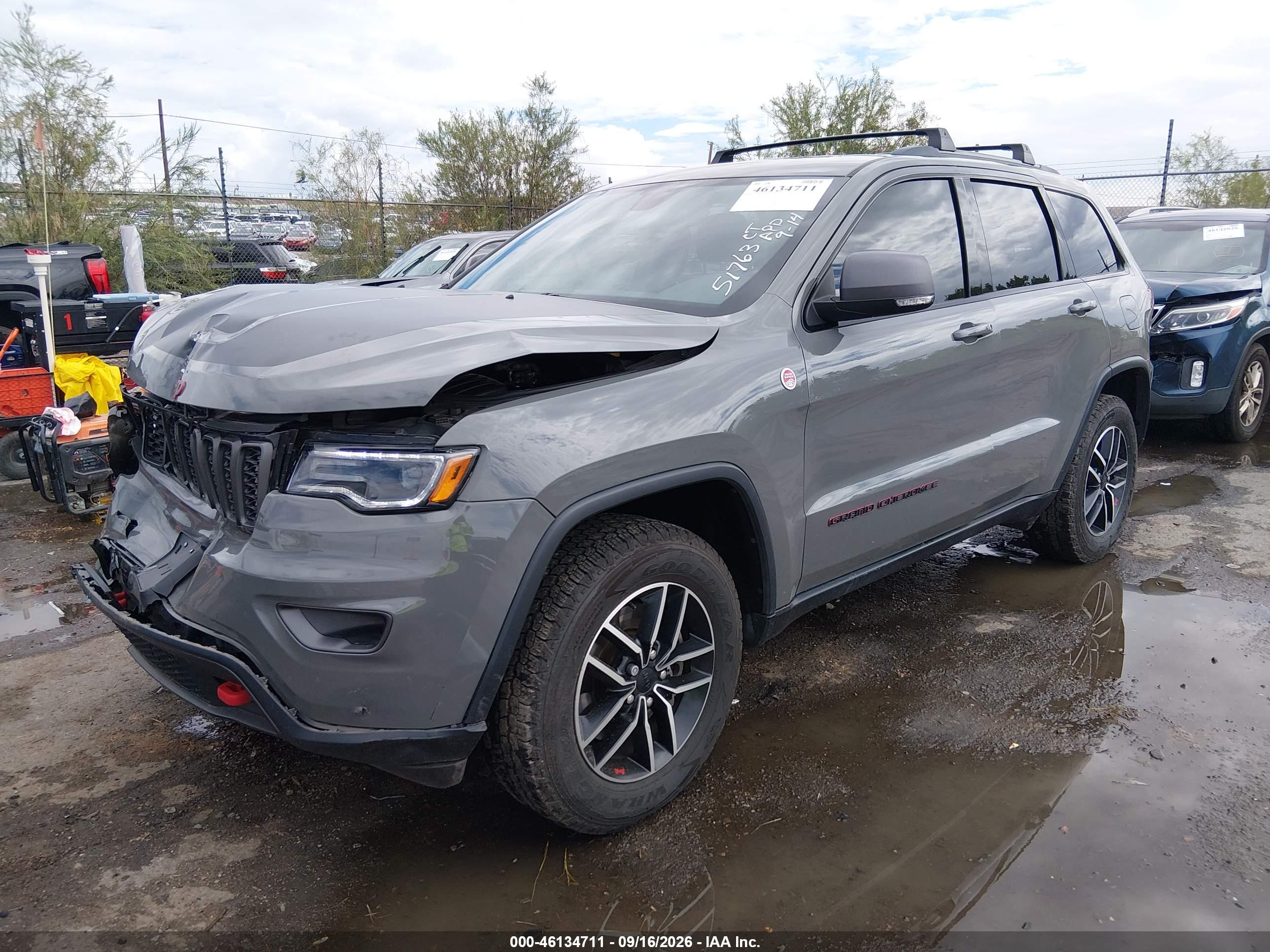 2021 JEEP GRAND CHEROKEE TRAILHAWK 4X4 — I2