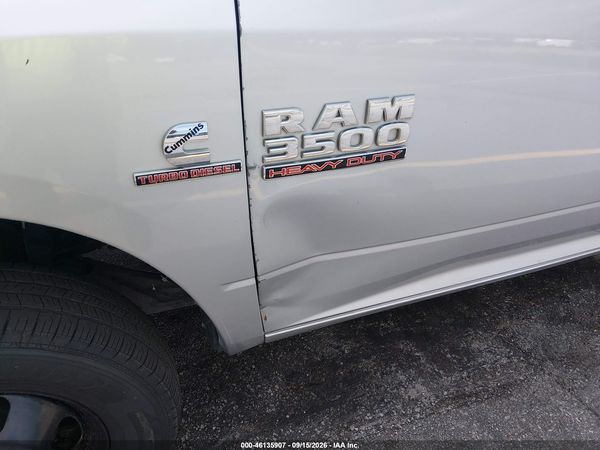 2018 RAM 3500 TRADESMAN  4X4 8' BOX — I152