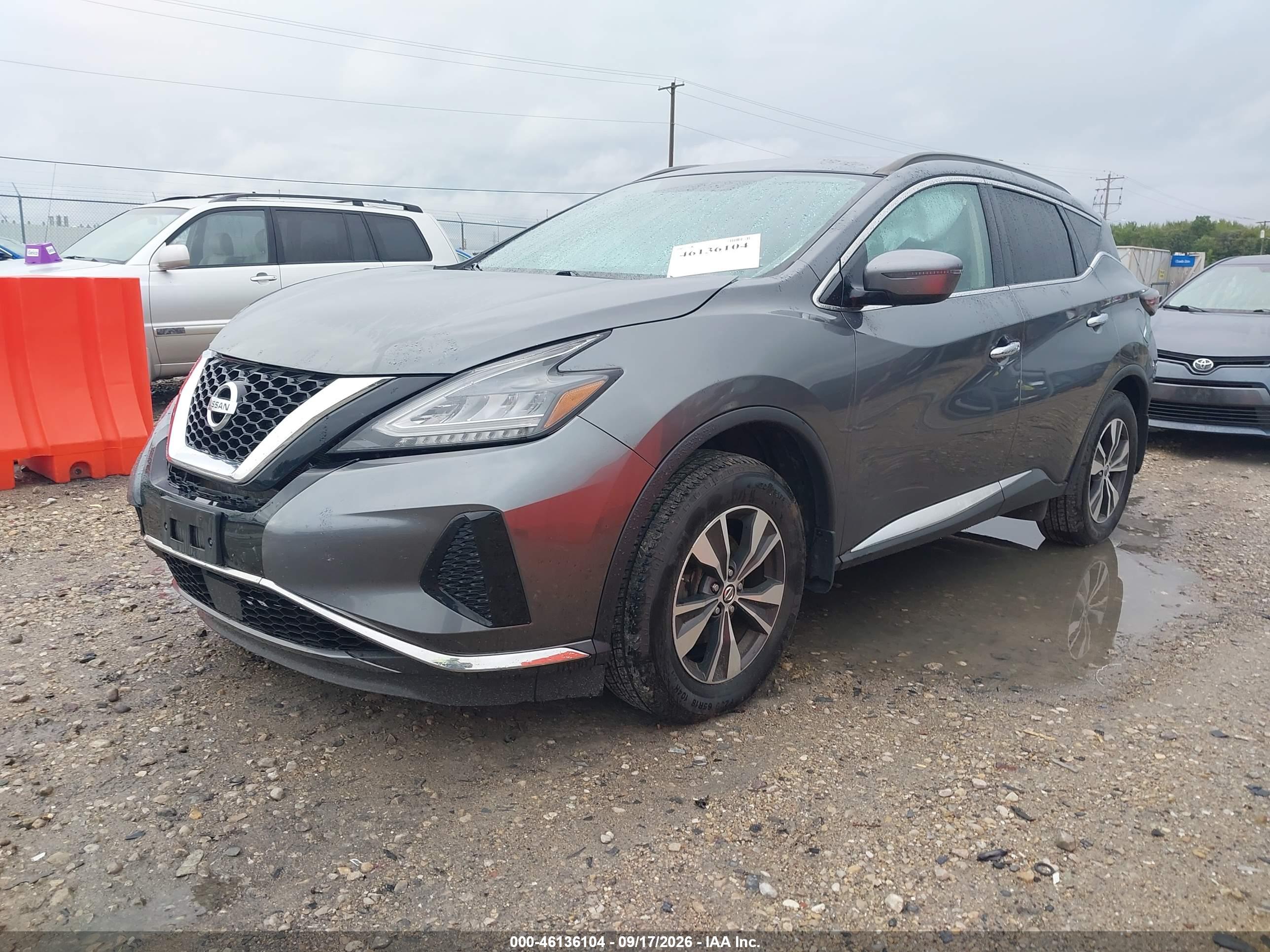 2019 NISSAN MURANO PLATINUM/S/SL/SV — I2