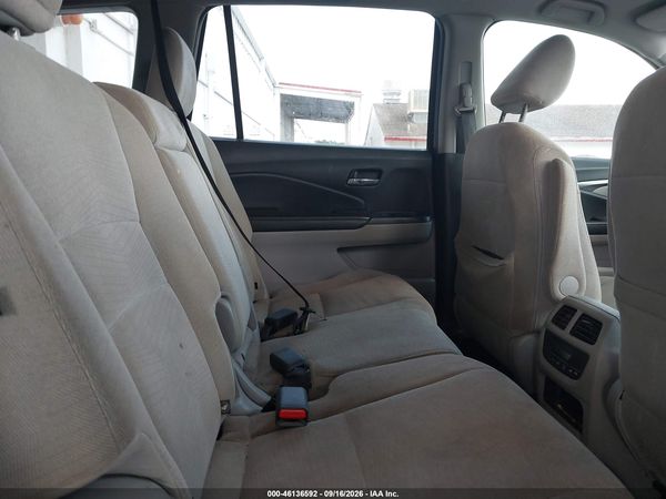 2016 HONDA PILOT EX — I8