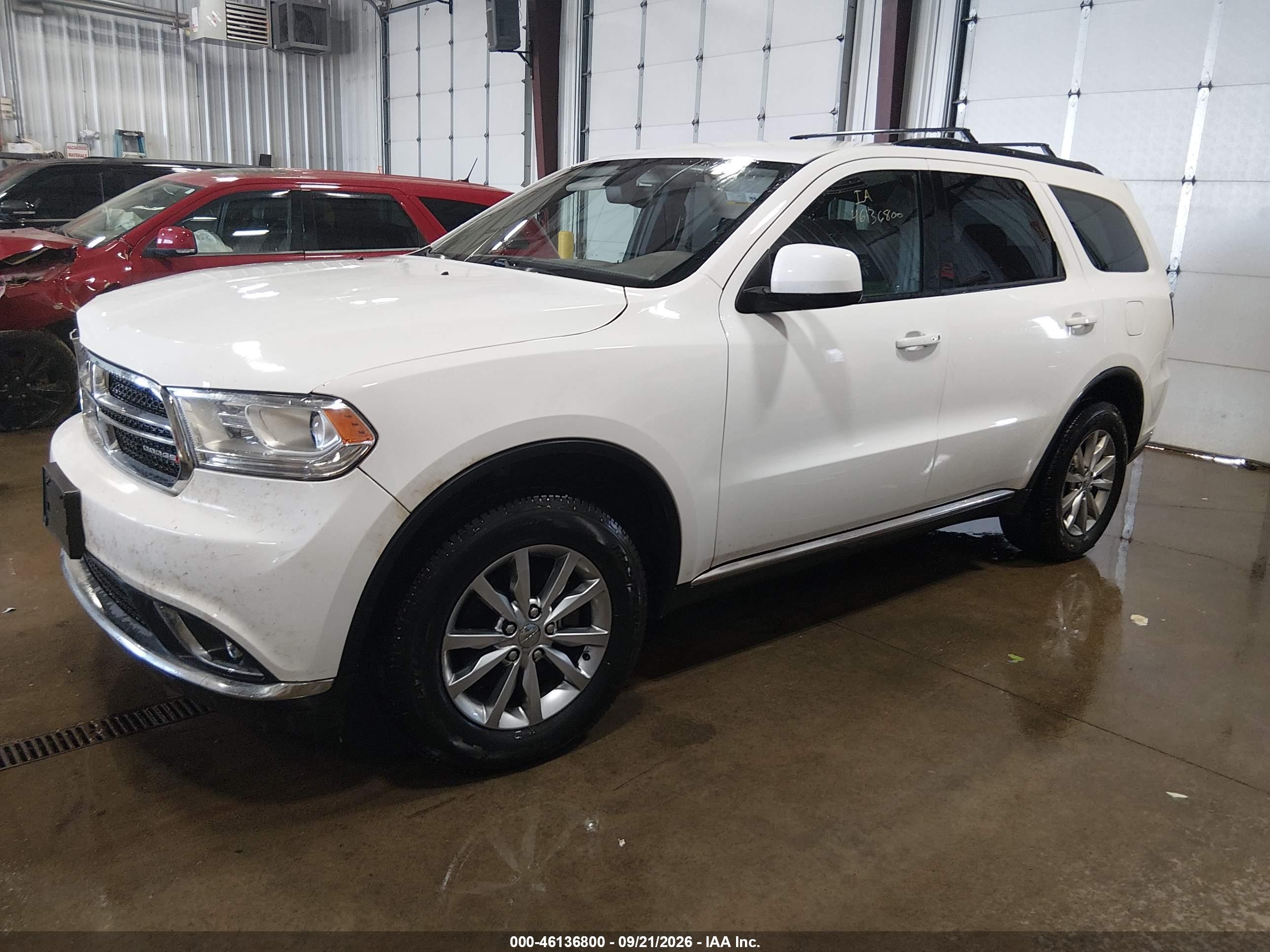2017 DODGE DURANGO SXT AWD — I2