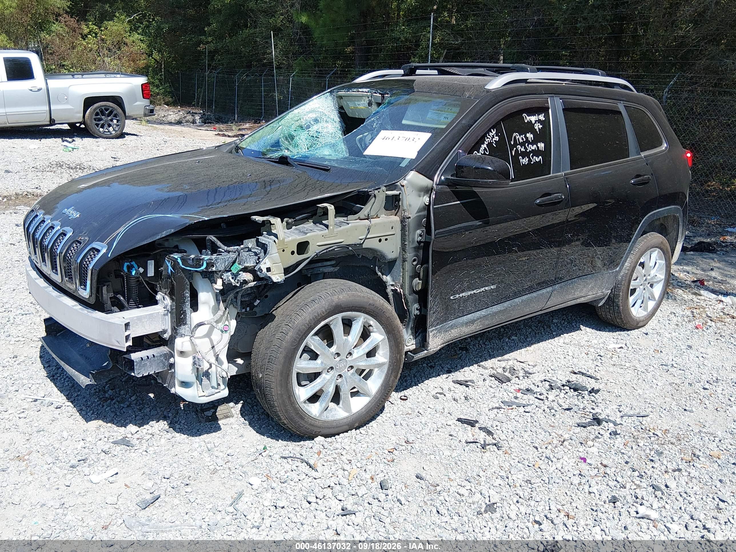 2016 JEEP CHEROKEE LIMITED — I2