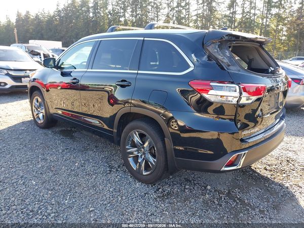 2017 TOYOTA HIGHLANDER LIMITED PLATINUM — I3