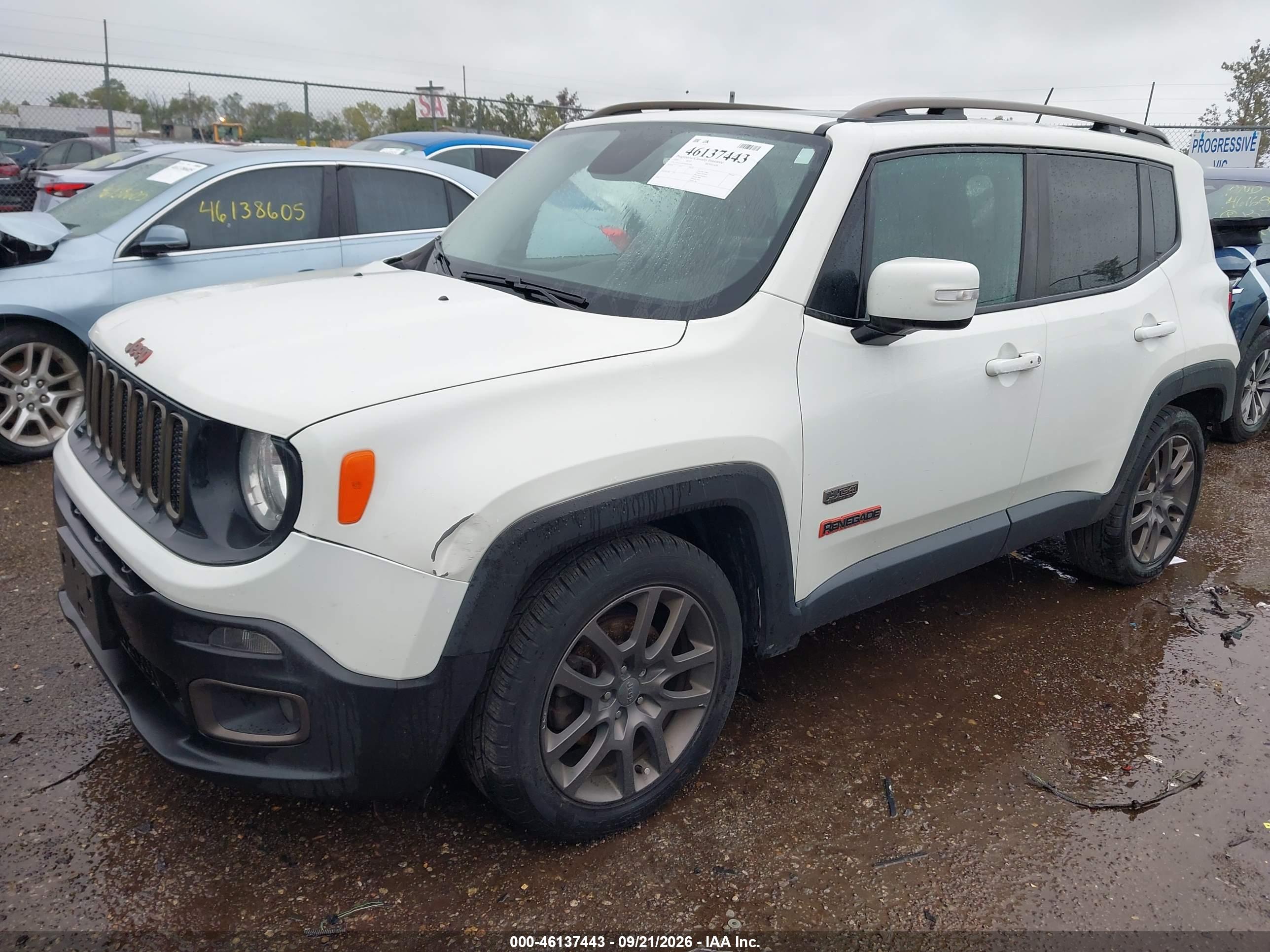 2016 JEEP RENEGADE 75TH ANNIVERSARY — I2